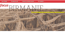 Tablet Screenshot of focusbirmanie.org